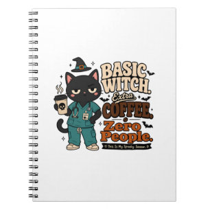 Basis Heks Extra Koffie Nul Mensen Notitieboek