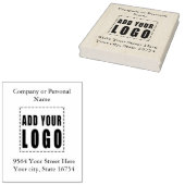 Basis Kantoor Zakelijk Persoonlijk Retouradres Rubberstempel (Gestempeld)