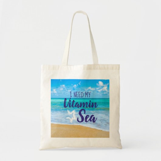 Basis Life Vitamine-Zee Tote Bag (Voorkant)