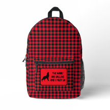 Basis Lumberjack Red en Black Buffalo Pset