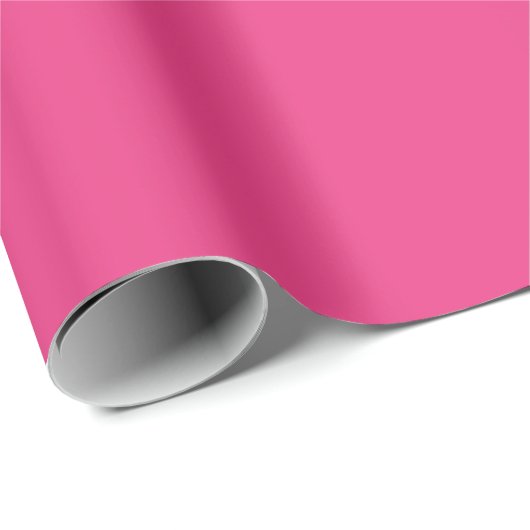 Basis met kleur overeenkomende Cerise roze Cadeaupapier (Rol Hoek)