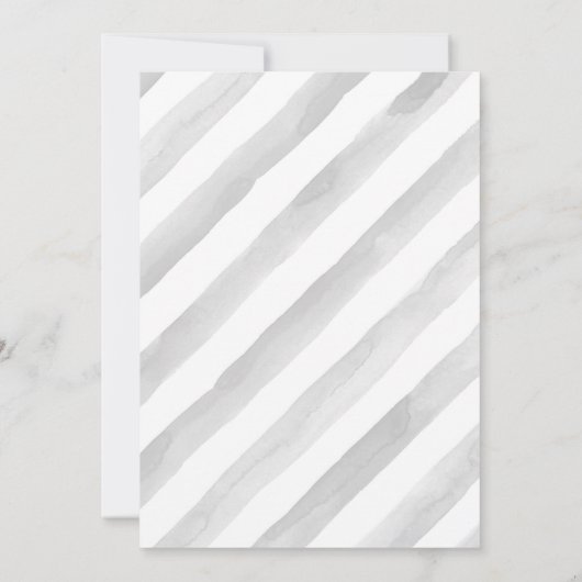 Basis- of booggeslacht onthullen uitnodiging (Achterkant)