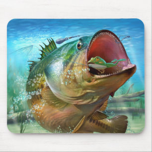 BASIS OP EEN LURE MOUSEPAD VOOR COMPUTER MUISMAT