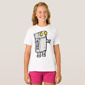 Basis-robot T-shirt (Voorkant volledig)