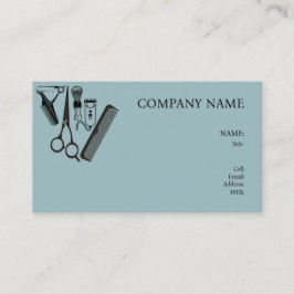 BASIS SJABLOON VISITEKAARTJE BARBER SHOP