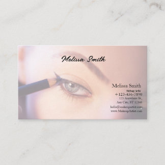 BASIS SJABLOON VISITEKAARTJE MAKEUP ARTIST