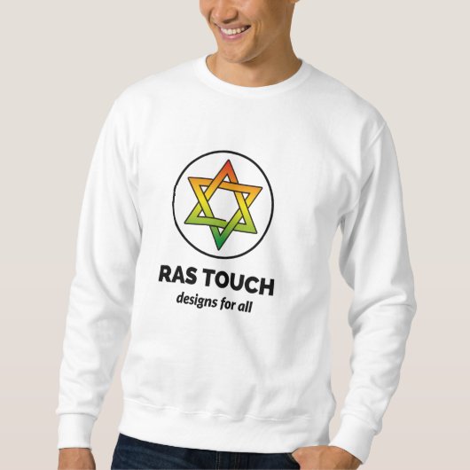 Basis Sweat Shirt - Ras Touch Star (Voorkant)