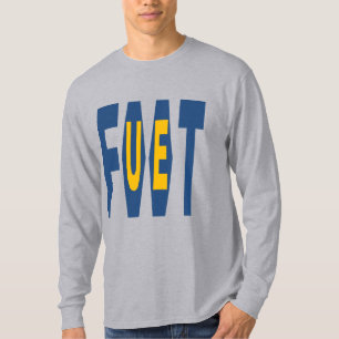 Basis T-shirt grijs  VOET  EUROPESE UNIE