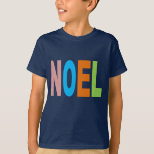 Basis T-shirt marine Design NOEL