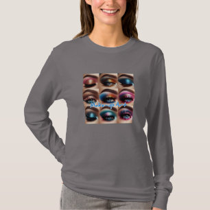 Basis T-shirt met lange mouwen