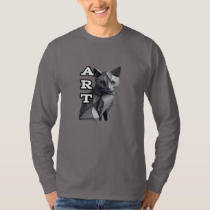 Basis T-shirt met lange mouwen