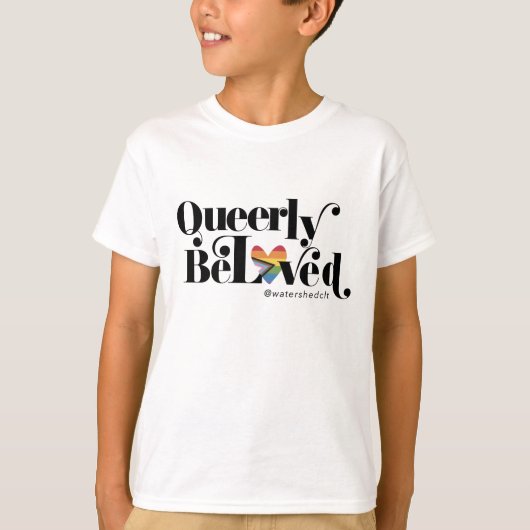 Basis T-shirt voor kinderen (Voorkant)