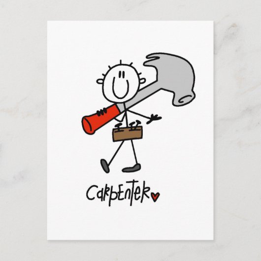 Basis tekenfilmafbeelding — Tshirts en cadeautjes Briefkaart (Voorkant)