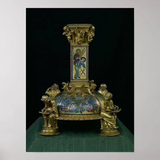 Basis van het kruis van St. Bertin Poster (Voorkant)