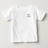 Basis witte B3lly tee (Voorkant)