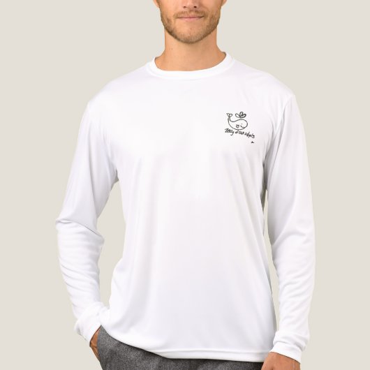Basis witte B3lly tee Tri-Blend Shirt (Voorkant volledig)