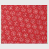 Basis Zakelijk Kantoorlogo met Contactgegevens Cadeaupapier (Vlak)