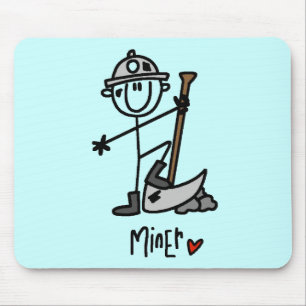 Basische Mijnwerkers T-shirts en Cadeaus Muismat