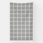 Basisfotosjabloon 60 Foto's - Kan kleur wijzigen Spandoek (Verticaal)