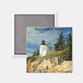 BASISHARBOR, MAINE MAGNEET (Voorkant / Achterkant)
