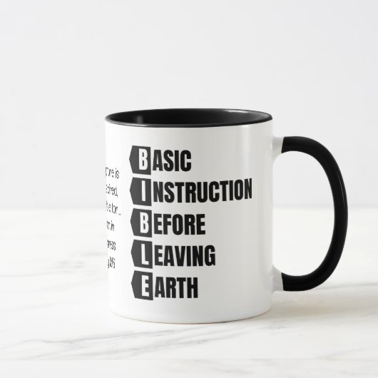 Basisinstructie voor het verlaten van de Aardbijbe Mok (Rechts)