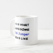 basisjumper, geweldige koffiemok (Voorkant links)
