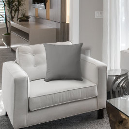 Basiskleur Storm grijs Kussen