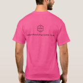 Basiskleur T-shirt (Achterkant)