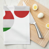 Basiskruis met meerdere kleuren theedoek (Quarter Fold)