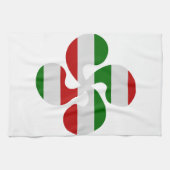 Basiskruis met meerdere kleuren theedoek (Horizontaal)