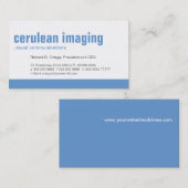 Basislijnpaneel Cerulean Visitekaartje (Voorkant / Achterkant)