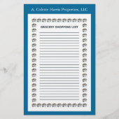 Basisnotitie Pad - Ontwerp 2 Briefpapier (Voorkant)