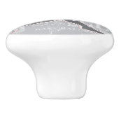 Basisontwerp Keramische aantrekkingskracht of knop (Zijkant)