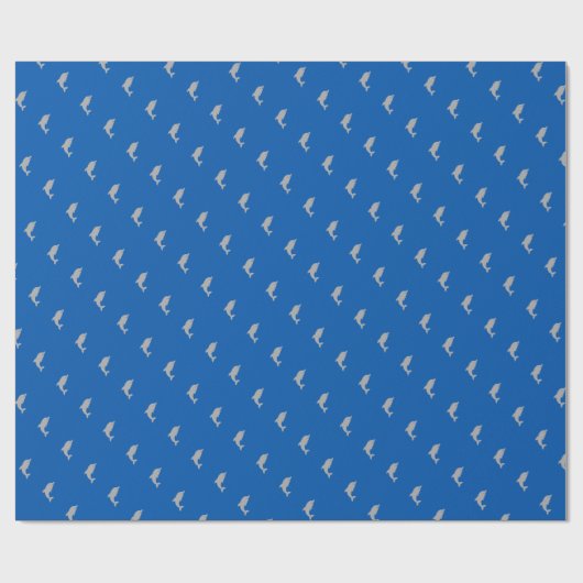 Basispapier voor Dolphin Wrapping Cadeaupapier (Vlak)