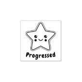 BASISPROGRESSED STAR RUBBER STEMP RUBBERSTEMPEL (Afrduk)