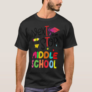 Basisschool basisschool volgend einde middelbare s t-shirt