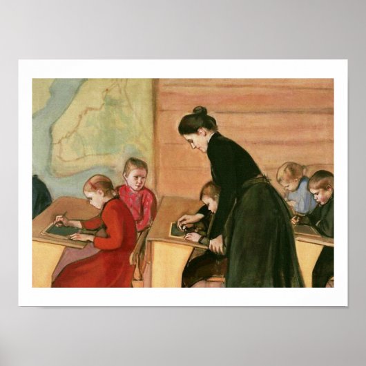 "Basisschool" door Magnus Enckell Poster (Voorkant)