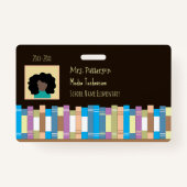 Basisschool personeel Foto ID werknemer badge (Voorkant)