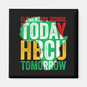 Basisschool Vandaag Hbcu Morgen Illustratie Magneet