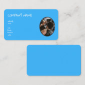 BASISSJABLOON VISITEKAARTJE HAIR SALON (Voorkant / Achterkant)