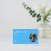 BASISSJABLOON VISITEKAARTJE HAIR SALON (Staand voorkant)