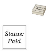 Basisstatus: betaald Rubberstempel (Gestempeld)