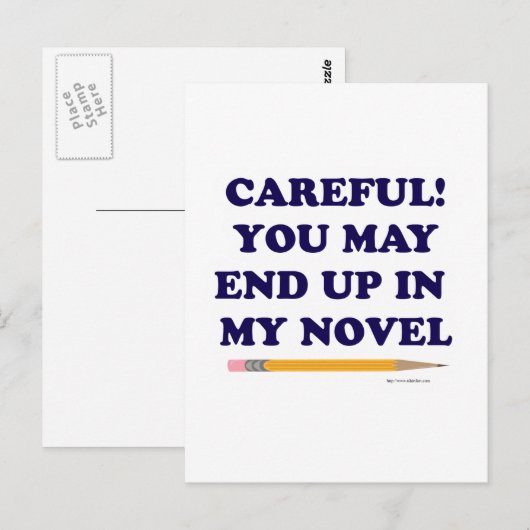 Basisstijl zorgvuldig bekijken briefkaart (Voorkant / Achterkant)