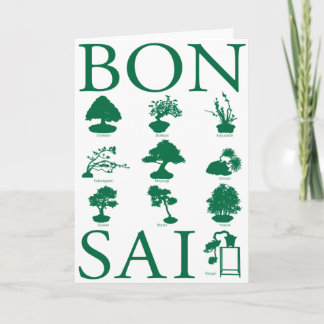 Basisstijlen van Bonsai-boom Kaart