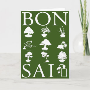 Basisstijlen van Bonsai-boom Kaart
