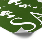 Basisstijlen van Bonsai-boom Poster (Hoek)