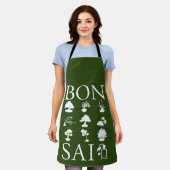 Basisstijlen van Bonsai-boom Schort (Gedragen)