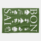 Basisstijlen van Bonsai-boom Theedoek (Horizontaal)