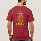 Basistrainingsfitness - Opstartkamp T-shirt (Achterkant)