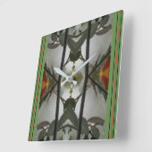 Basiswandklok Vierkante Klok (Hoek)